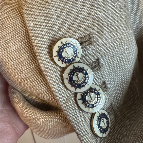 J Crew Beige Linen Campbell Blazer / Jacket - Picture 13 of 13